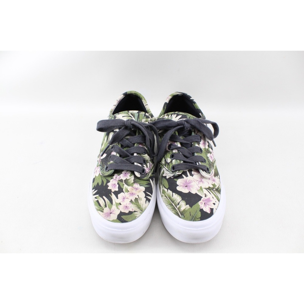 Vans UltraCush Women's 8 US Tropical Hawaiian Floral Print Lace Up Canvas Shoes - Picture 3 of 9